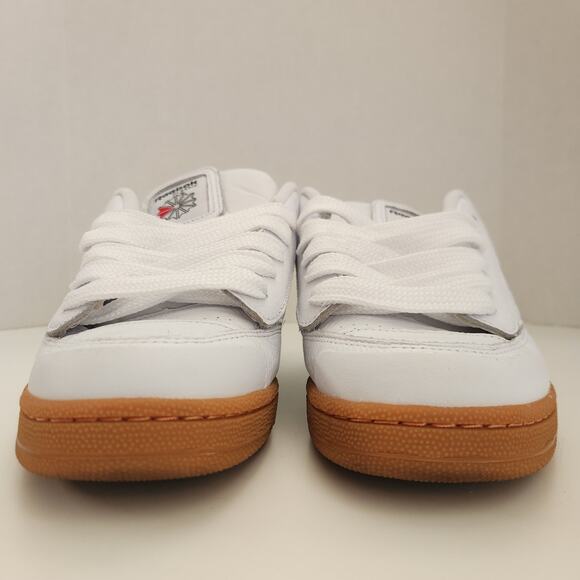 Reebok Unisex Club C Bulc Shoes, White/Black/Gum, 10.5 main image 5
